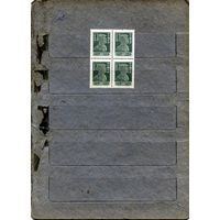 СССР, 1923, СТАНДАРТНЫЙ ВЫПУСК** ,    Заг. 102, К/блок ,  чистая