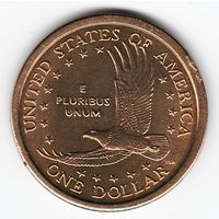 1 доллар США 2000 год Сакагавея Парящий орел двор Р _состояние aUNC