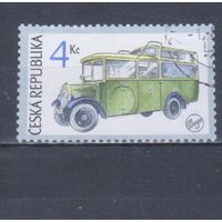 [2255] Чехия 1997. Техника.Транспорт.Автомобиль.Автобус. Гашеная марка.