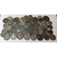 Сборный лот монет Российской империи. 150 шт. 930 гр