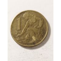 Чехословакия 1 крона 1969