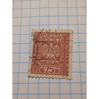 Марка Польша 1928 год