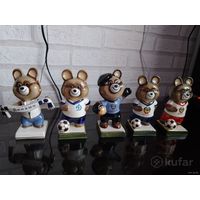 Мишки футболисты. ДИНАМО, СССР.