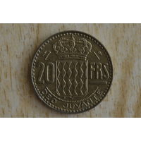 Монако 20 франков 1951 с 1 руб