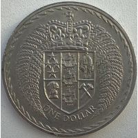 Новая Зеландия 1 доллар 1967 г.