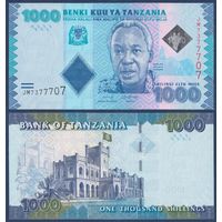 Танзания, 1000 шиллингов 2019 г, P-41 (JM, президент Джулиус Камбараге Ньерере), UNC