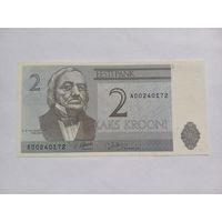Эстония 2 кроны 1992 г.