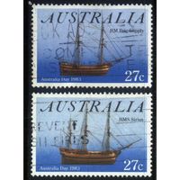 Австралия - 1983 [Mi. 824-825] Гашеная (AU19)