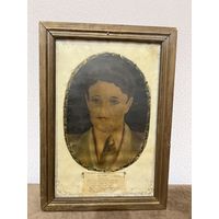 Живопись. Автопортрет. Картон, масло. Размер с рамой: 33х48 см.