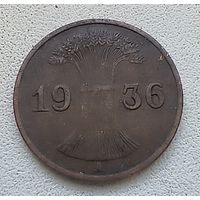 Германия 1 рейхспфенниг 1936 А  4-1-28