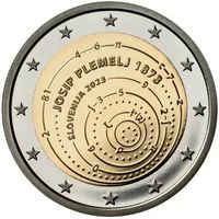 Словения 2 евро, 2023 150 лет со дня рождения Йосипа Племеля UNC