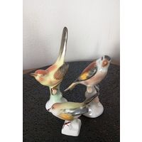 Фарфоровые птицы. Aquincum.  Hollohaza. Венгрия.