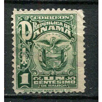 Панама - 1924 - Герб 1С - [Mi.119] - 1 марка. Гашеная.  (Лот 10Jw)-T9P1