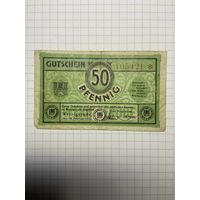 50 пфенигов (нотгельды) г. Германия.-2012