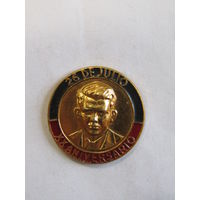 Знак. Значок. "Абель Сантамария". "Движение 26 июля". Куба. Ретро СССР. м