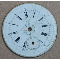 Циферблат от старинных карманных часов. С 1 рубля!