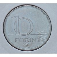 Венгрия. 10 форинтов 2007 года.