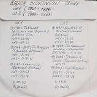 CD MP3 дискография Bruce DICKINSON на 2 CD