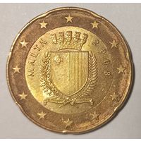 Шалёны распродаж! 20 Евроцентов 2008 Мальта