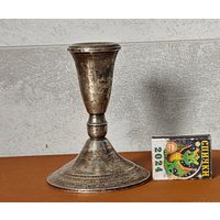 Серебряный подсвечник