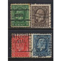 GB Доминион Канада 1932 GV Стандарт #162,163,164,166