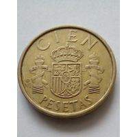 Испания.100 песет 1986 г.Хуан Карлос.