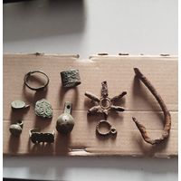 Лот старинных мелачей