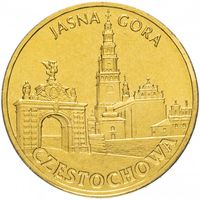 Польша 2 злотых, 2009 Города Польши - Ченстохова UNC