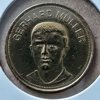 Футбольный жетон. Germany (1969). National Football Teams. Gerhard Muller.