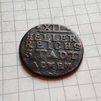 12 геллеров 1794 г.Ахен.Германия.Священная Римская империя.