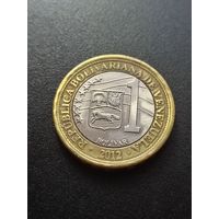 Венесуэла 1 боливар 2012 г.