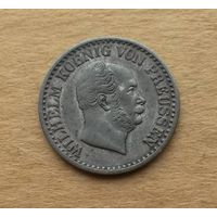 Пруссия, 1 зильбергрошен 1870 г., биллон, Вильгельм I (1861-1888)