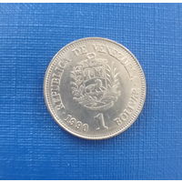 Венесуэла 1 боливар 1990 год