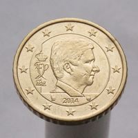 Бельгия 50 евроцентов 2016 (4-й тип)