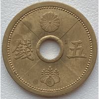 Япония 5 сенов 1940 г.