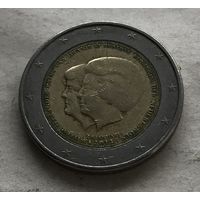 Нидерланды 2 евро 2013 - Коронация Короля Виллема-Александра