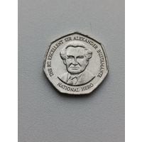 Ямайка. 1 доллар 1996 года. (4)