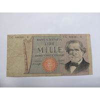 1000 лир 1977 ( образца 1969) год,Италия