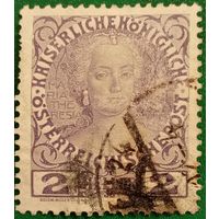 Австрия 1908. Императрица Мария Терези 1740-1780