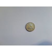 5 пенсов 2010 года. Гернси. UNC