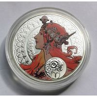 1 доллар 2011 г. Овен. Ниуэ.Серебро 28,28 гр.  С рубля!