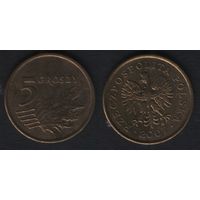 Польша y278 5 грош 2007 год (mw) (_alb2