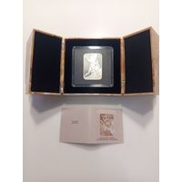 Амур и Психея 20 руб серебро в футляре