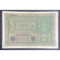 Банкнота 50 марок 1919 год. Веймарская республика.