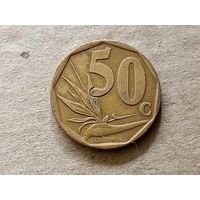 ЮАР 50 центов, 1996г. (-К-обм)