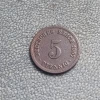 5 пфенниг 1907