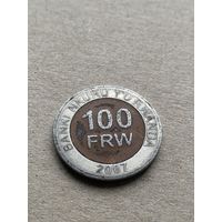 Руанда 100 франков 2007