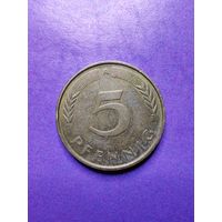 Германия ФРГ 5 пфеннигов 1990 A