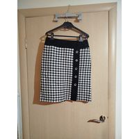 Новая юбка на зиму осень шерстяная 46 р-р, M, бёдра 94 см, талия 76 см