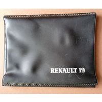 Папка органайзер для сервисных документов Рено Renault 19.